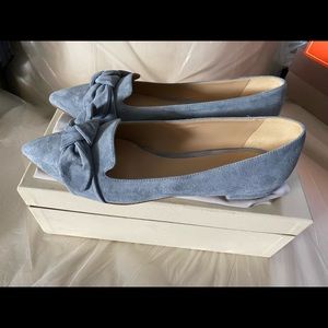Blue flats